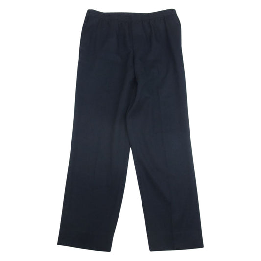 カジャ 20210102 SHIRRING TROUSERS シャーリング トラウザー スラックス パンツ ネイビー系 3【中古】