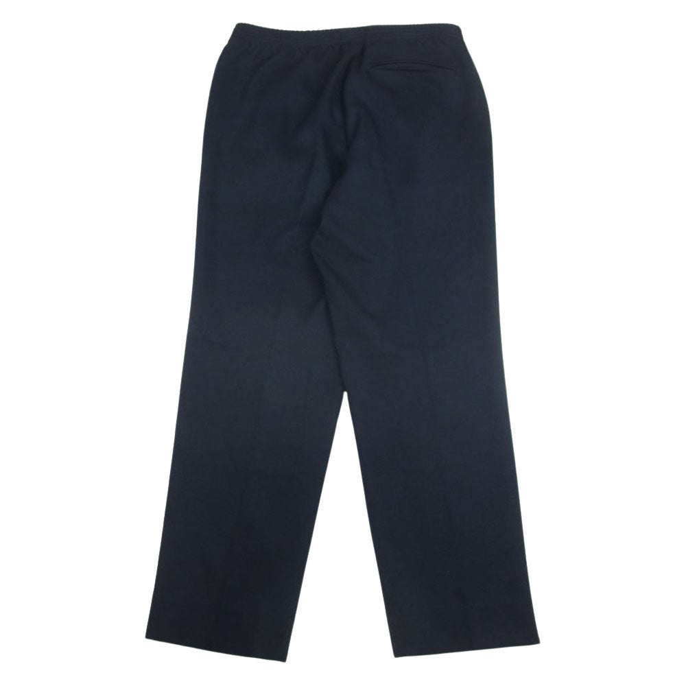 カジャ 20210102 SHIRRING TROUSERS シャーリング トラウザー スラックス パンツ ネイビー系 3【中古】