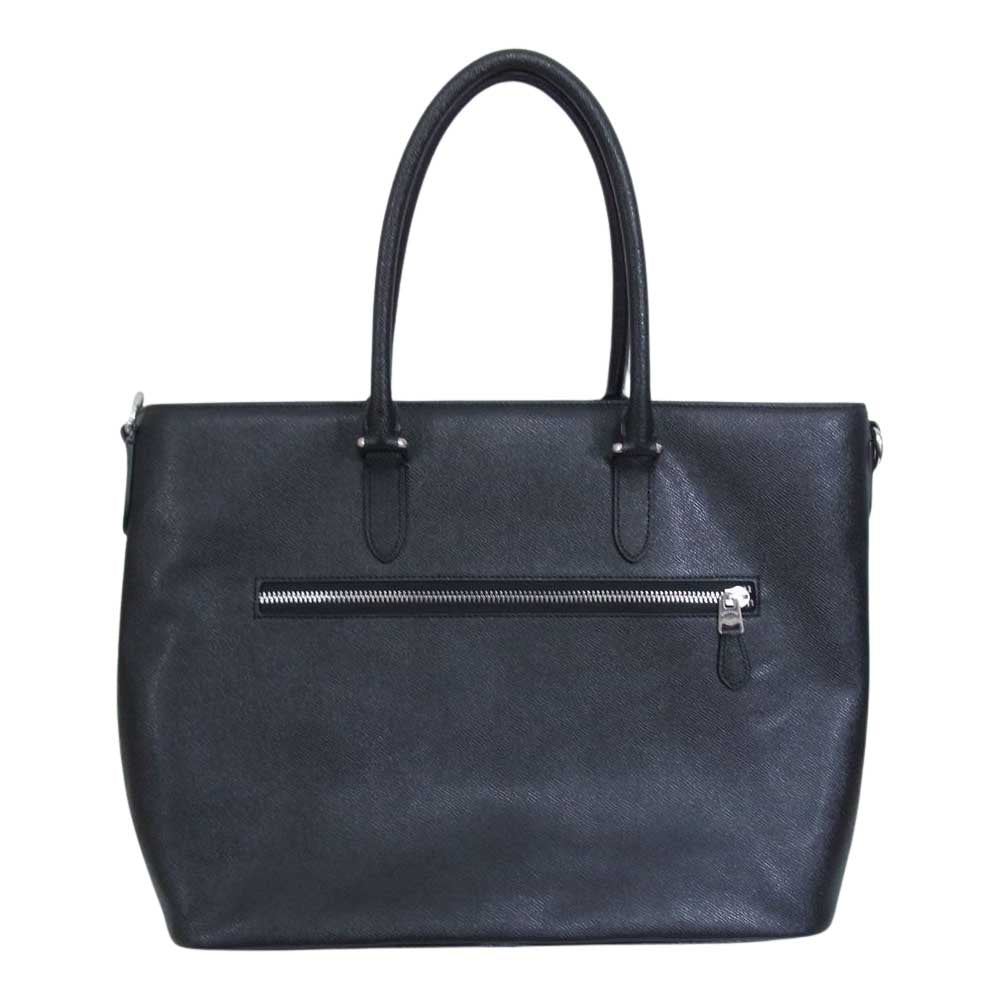 COACH ベケットビジネストートバッグ ブラック C2842 (肩ひも未使用) c2842_qbchr_a0