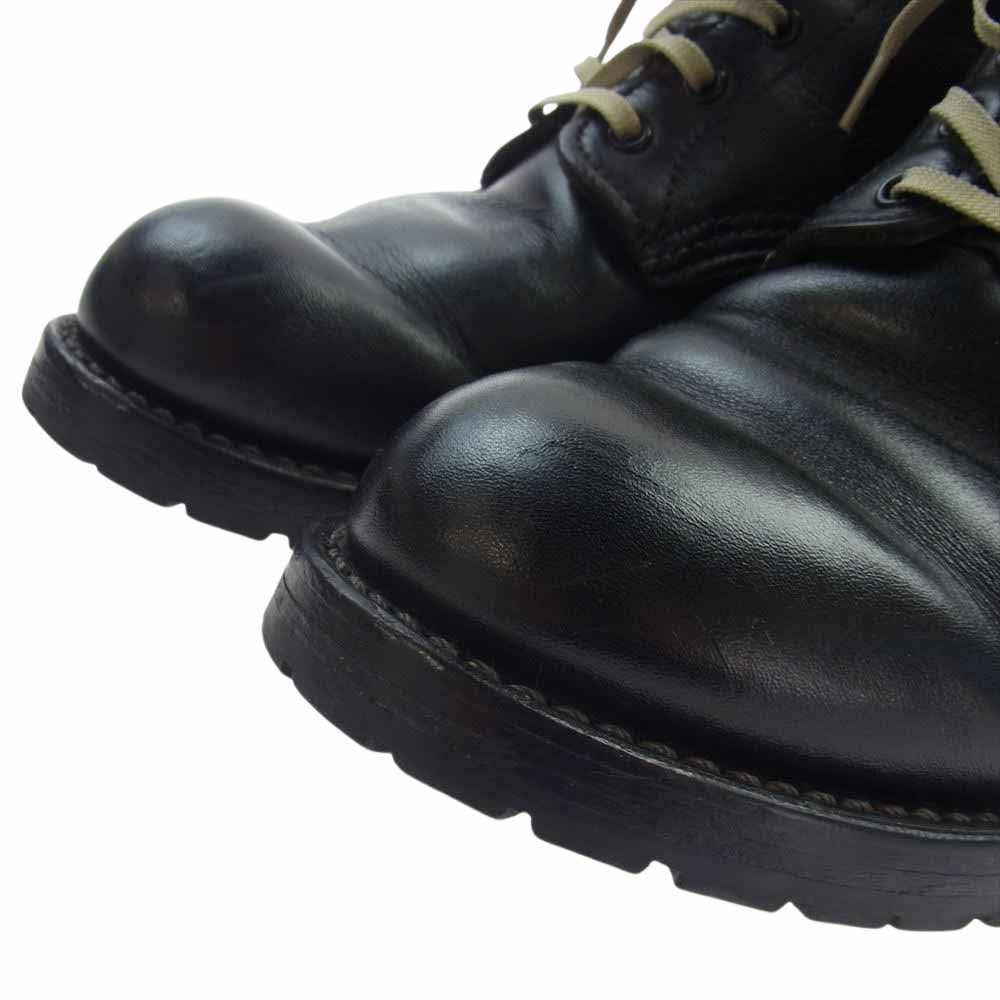 RED WING レッドウィング 9014 BECKMAN ROUND BOOTS ベックマン ラウンド ブーツ ソールカスタム ブラック系 US9.5D/27.5cm【中古】