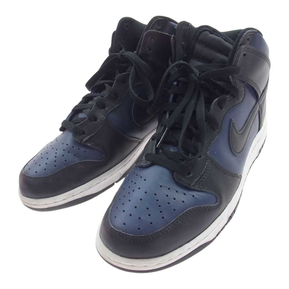 NIKE ナイキ DJ0383-400 × Fragment Dunk High Tokyo フラグメント ダンク ハイ 東京 スニーカー ネイビー系 27cm【中古】