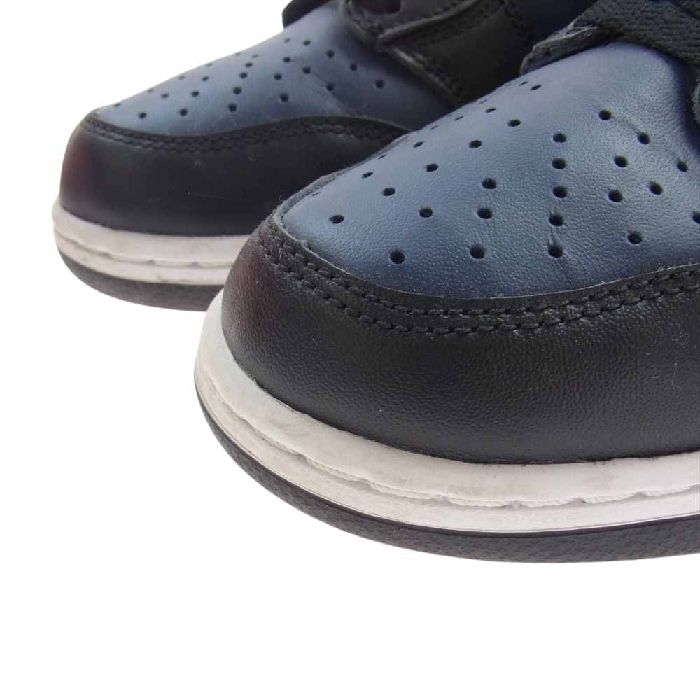NIKE ナイキ DJ0383-400 × Fragment Dunk High Tokyo フラグメント ダンク ハイ 東京 スニーカー ネイビー系 27cm【中古】