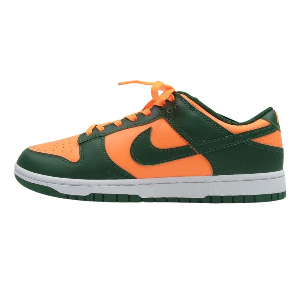 NIKE ナイキ DD1391-300 Dunk Low Retro Gorge Green and Total Orange ダンク ロー レトロ ゴージグリーン アンド トータル オレンジ スニーカー グリーン系 オレンジ系 30cm【新古品】【未使用】【中古】