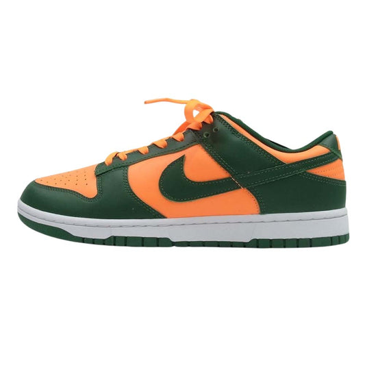 NIKE ナイキ DD1391-300 Dunk Low Retro Gorge Green and Total Orange ダンク ロー レトロ ゴージグリーン アンド トータル オレンジ スニーカー グリーン系 オレンジ系 30cm【新古品】【未使用】【中古】