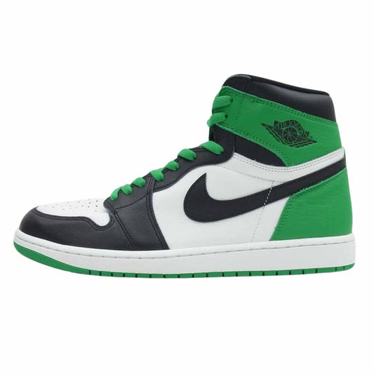 NIKE ナイキ DZ5485-031 Air Jordan 1 Retro High OG Celtics Black and Lucky Green AJ1 エアジョーダン レトロ ハイ セルティックス ブラック アンド ラッキーグリーン スニーカー グリーン系 ホワイト系 30cm【新古品】【未使用】【中古】