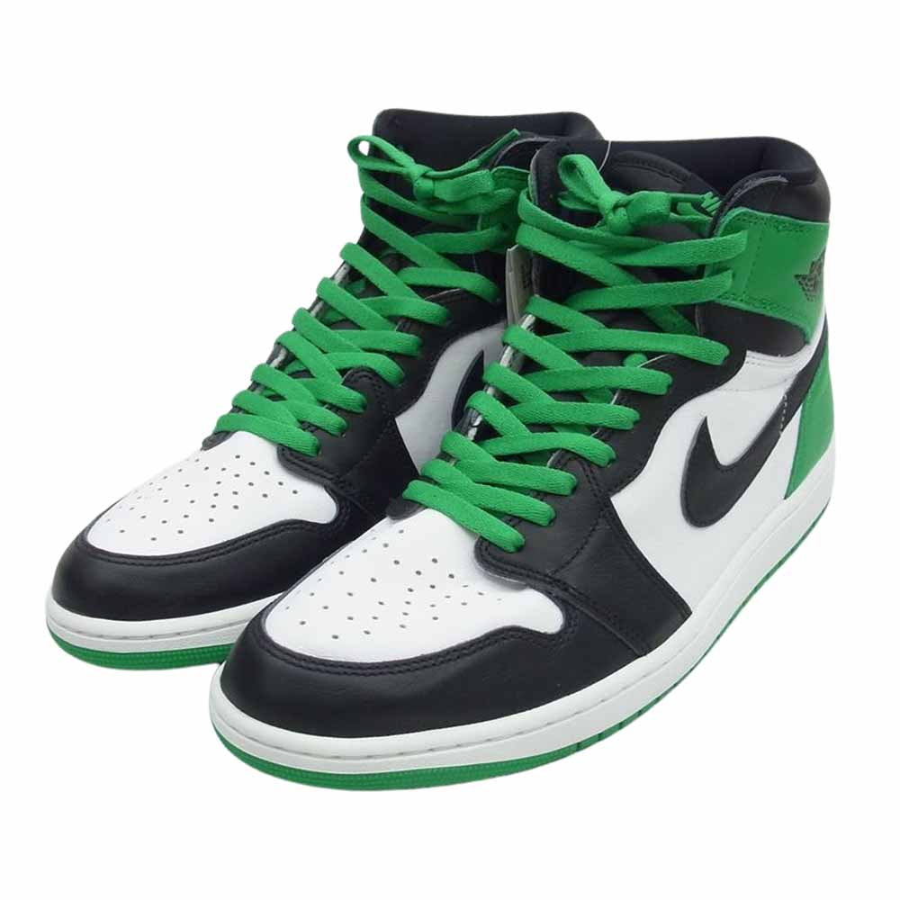 NIKE ナイキ DZ5485-031 Air Jordan 1 Retro High OG Celtics Black and Lucky Green AJ1 エアジョーダン レトロ ハイ セルティックス ブラック アンド ラッキーグリーン スニーカー グリーン系 ホワイト系 30cm【新古品】【未使用】【中古】