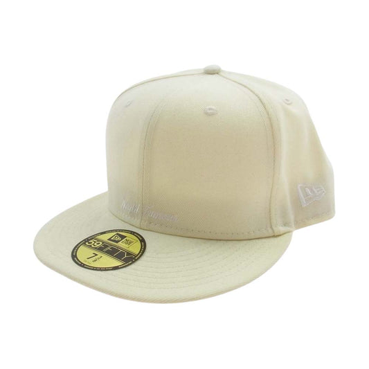 Supreme シュプリーム 21SS NEW ERA ニューエラ Reverse Box Logo New Era Cap リバース ボックスロゴ キャップ 帽子 オフホワイト系 58.7cm【中古】