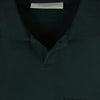 FEAR OF GOD フィアオブゴッド ESSENTIALS LS Polo エッセンシャルズ ロゴ 長袖 ポロ シャツ ブラック系 ダークグレーに近い黒系【中古】