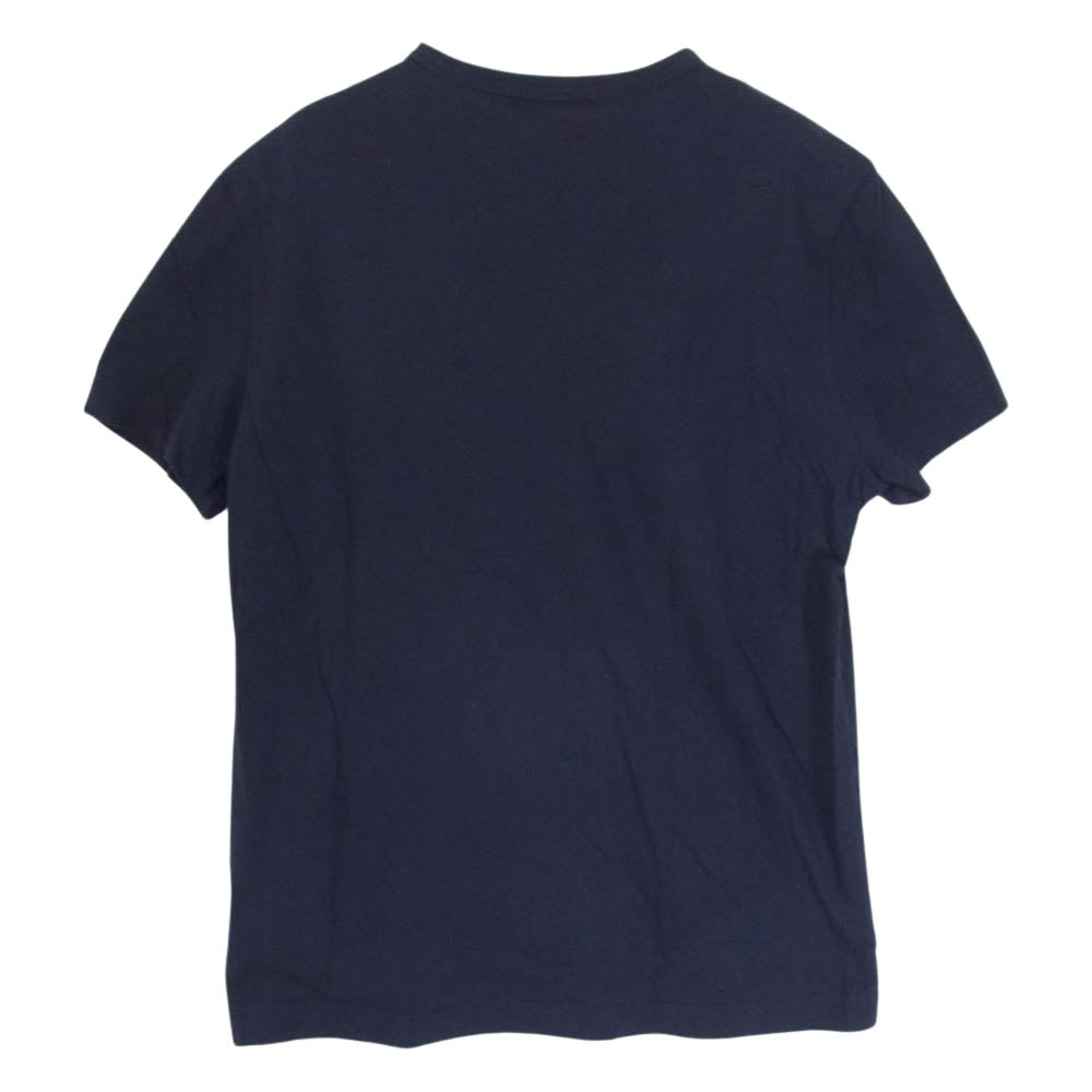 MONCLER モンクレール D10918038600 トリコロール ポケット Ｔシャツ 半袖 ネイビー系 L【中古】
