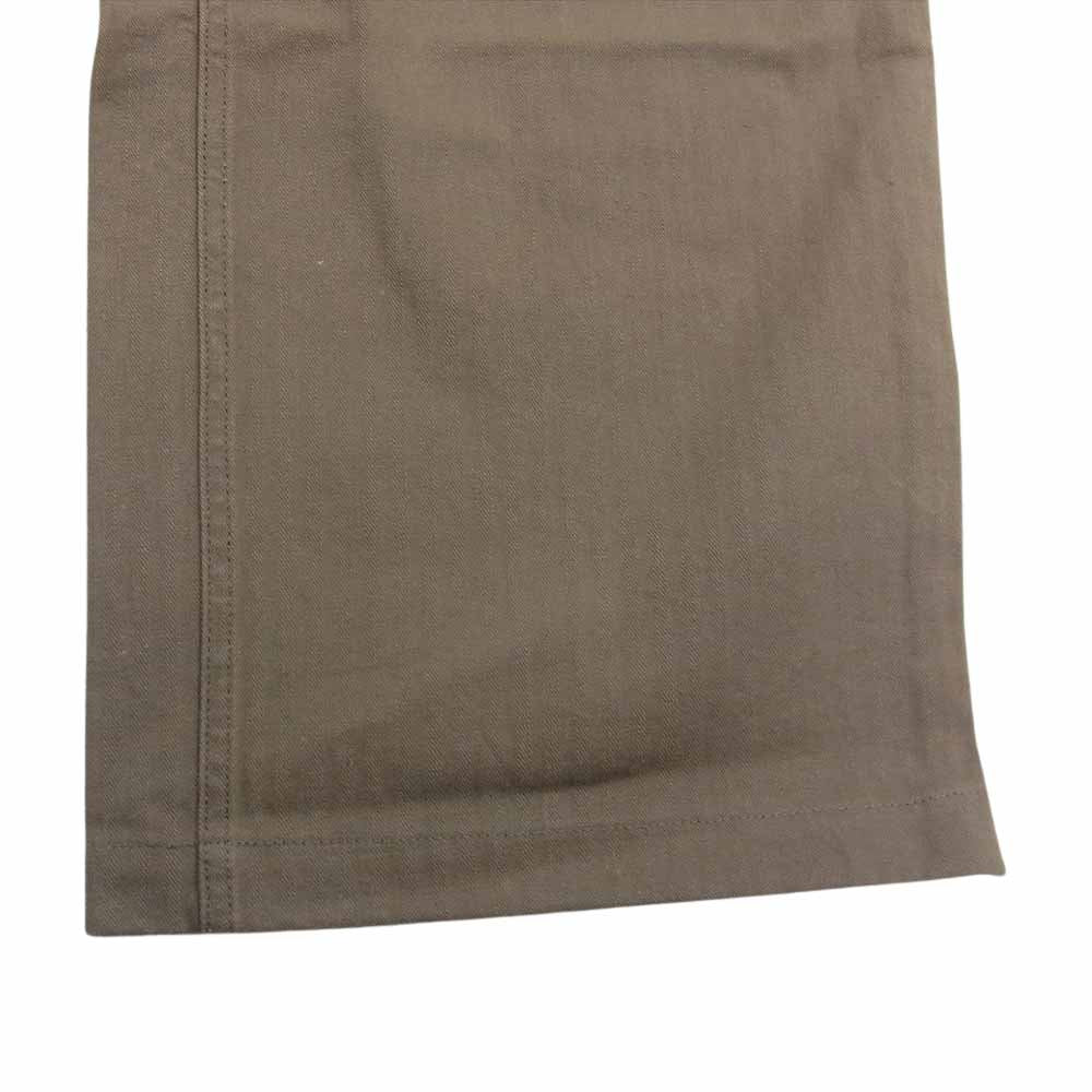 TENDERLOIN テンダーロイン T-HB PNT ヘリンボーン ベイカー パンツ カーキ系 XS【中古】