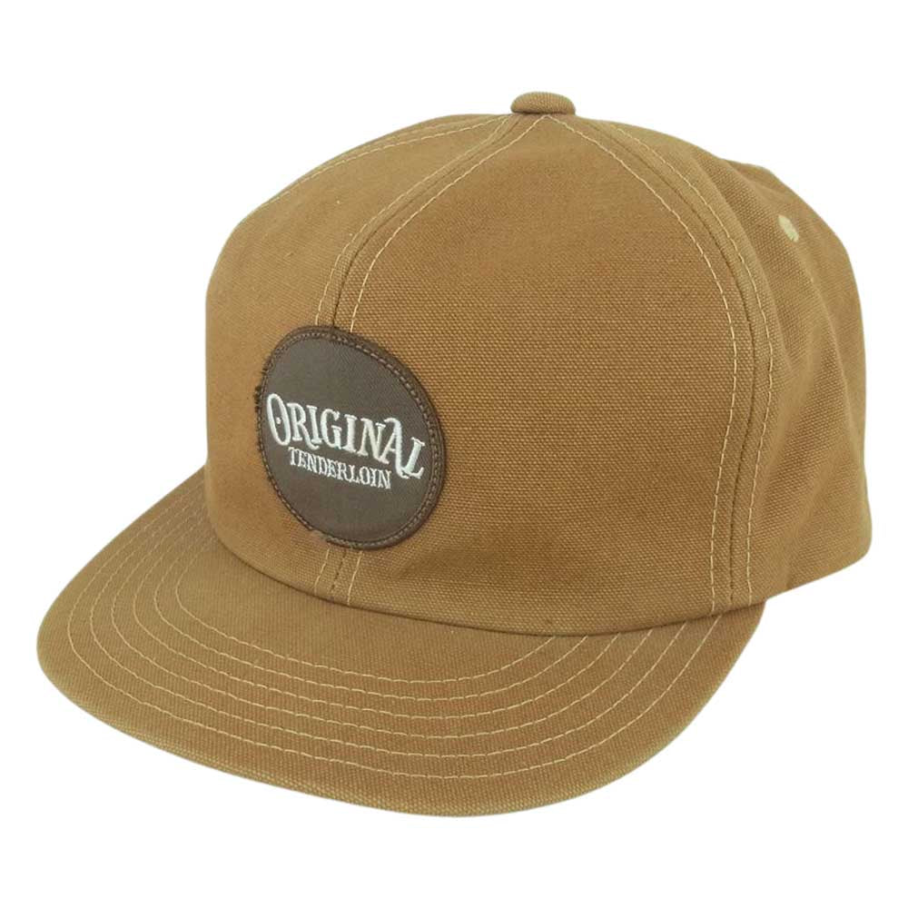 TENDERLOIN テンダーロイン T-TRUCKER CAP DUCK ダック トラッカー キャップ 帽子 ブラウン系 ONE SIZE FIT ALL【中古】