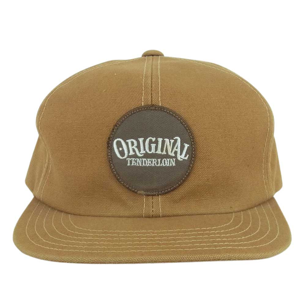 TENDERLOIN テンダーロイン T-TRUCKER CAP DUCK ダック トラッカー キャップ 帽子 ブラウン系 ONE SIZE FIT ALL【中古】