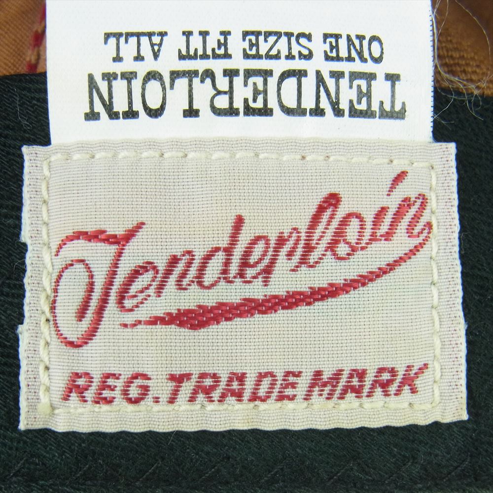 TENDERLOIN テンダーロイン T-TRUCKER CAP DUCK ダック トラッカー キャップ 帽子 ブラウン系 ONE SIZE FIT ALL【中古】