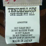 TENDERLOIN テンダーロイン T-TRUCKER CAP DUCK ダック トラッカー キャップ 帽子 ブラウン系 ONE SIZE FIT ALL【中古】