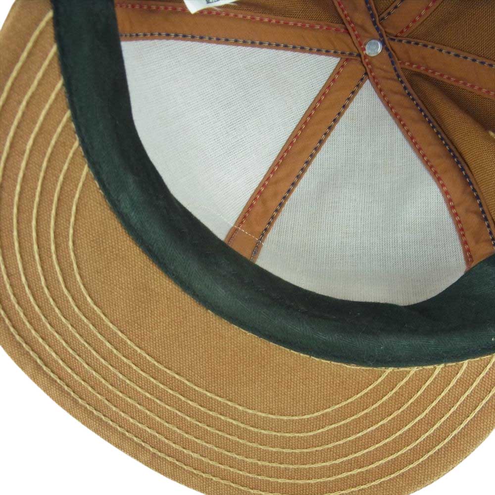 TENDERLOIN テンダーロイン T-TRUCKER CAP DUCK ダック トラッカー キャップ 帽子 ブラウン系 ONE SIZE FIT ALL【中古】