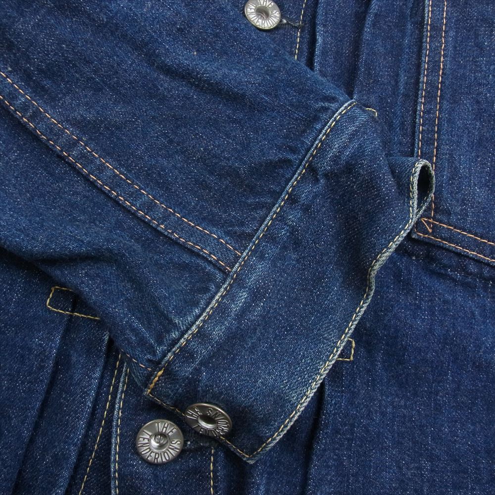 TENDERLOIN テンダーロイン T-1ST ファーストモデル デニム トラッカー ジャケット インディゴブルー系 XS【中古】