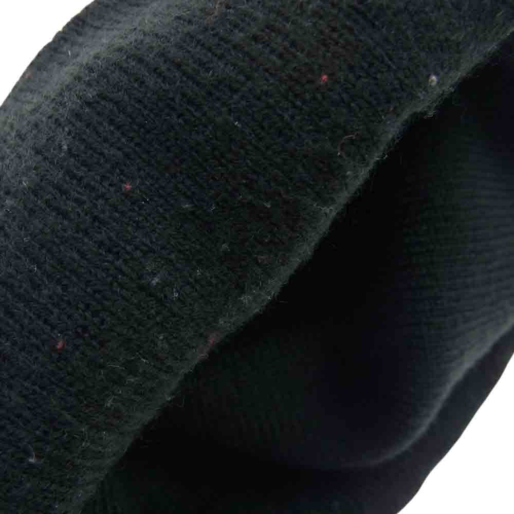 Supreme シュプリーム 20AW Clear Label Beanie クリアラベル ロゴパッチ ビーニー ニット帽 ブラック系【中古】