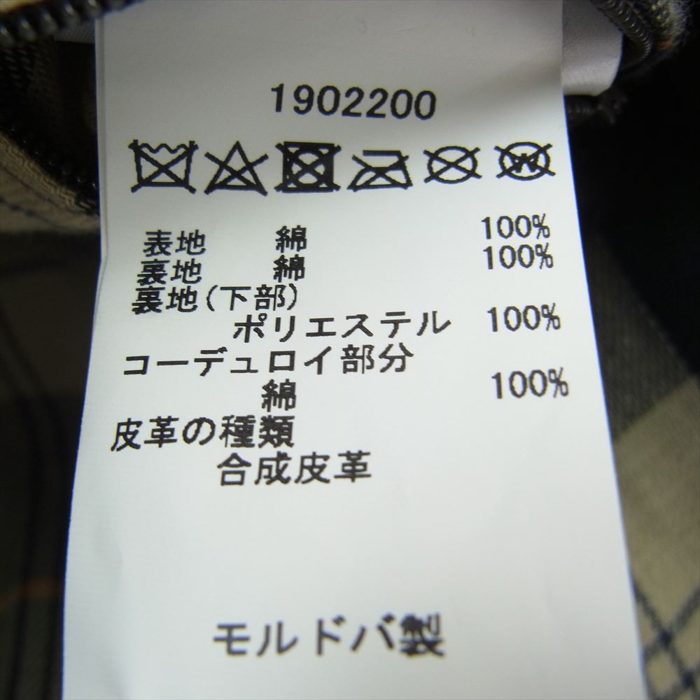 Barbour バブアー 1902200 DESPATCH RIDERS WAX オイルド ワックス 襟コーデュロイ トレンチコート グリーン系 ダークグリーン系 36【中古】