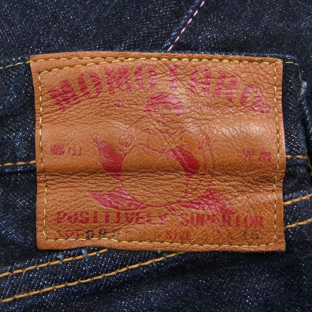 桃太郎ジーンズ 0905SP 出陣 クラシック ストレート ボタンフライ デニム パンツ ジーンズ インディゴブルー系 32【美品】【中古】