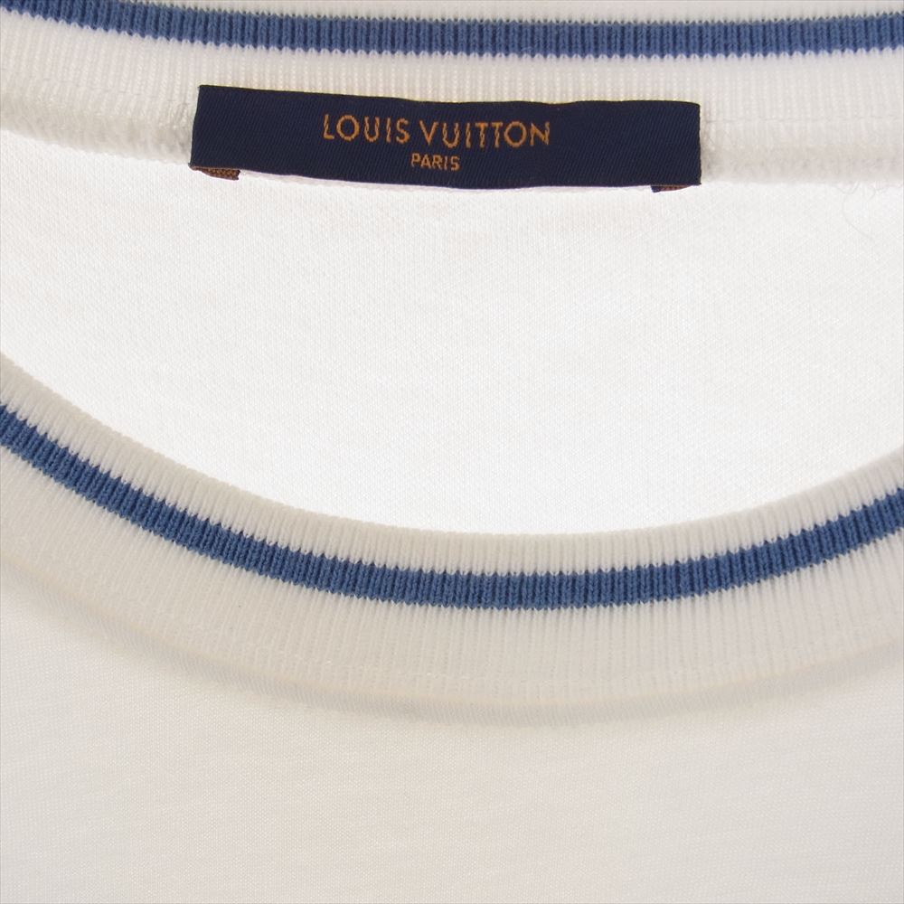 LOUIS VUITTON ルイ・ヴィトン HFY77WHUC National Park Patch S/S Tee ナショナルパーク パッチ Tシャツ ホワイト系 M【中古】