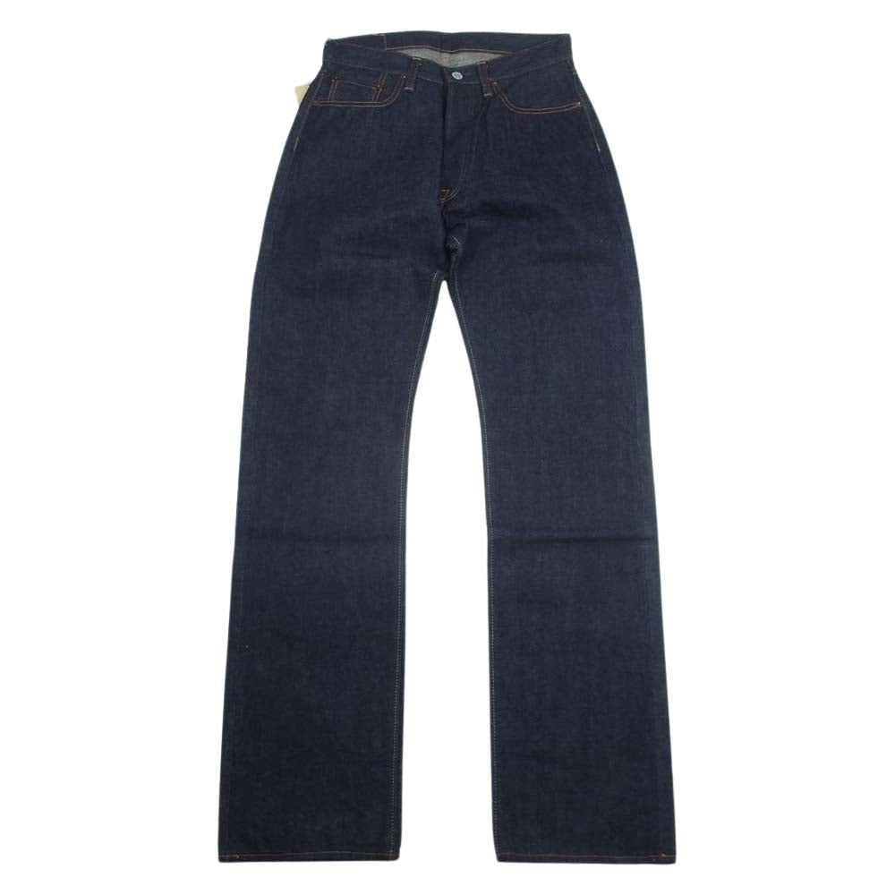 Denime ドゥニーム Lot726 ボタンフライ ストレート デニム パンツ インディゴブルー系 W29【極上美品】【中古】