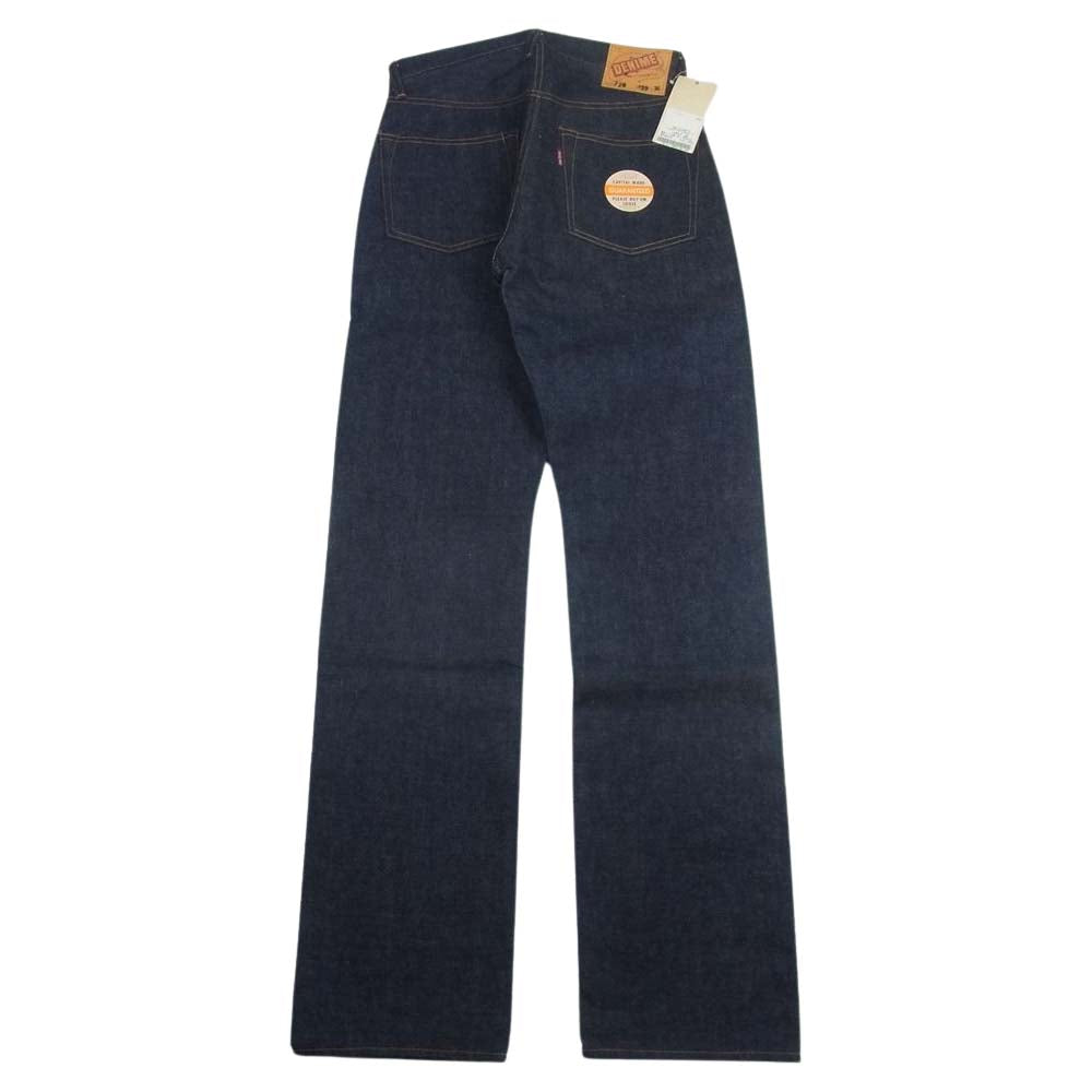 Denime ドゥニーム Lot726 ボタンフライ ストレート デニム パンツ インディゴブルー系 W29【極上美品】【中古】