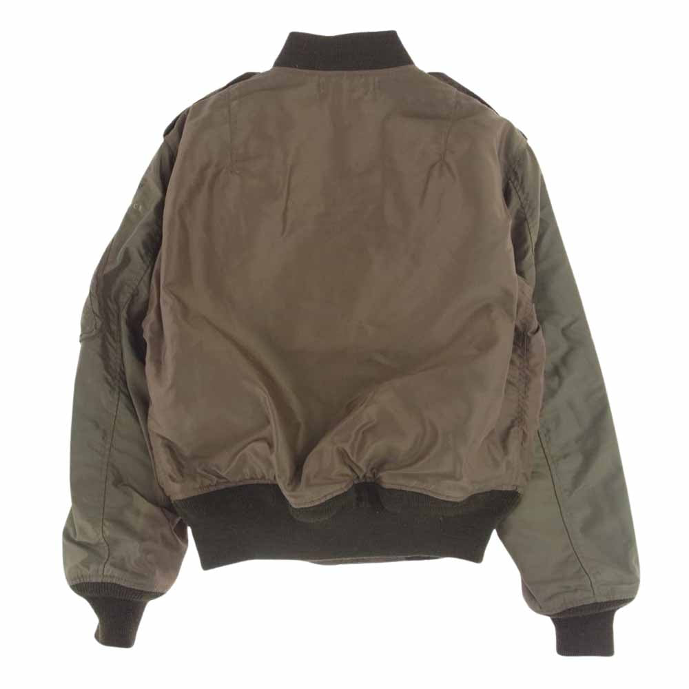 The REAL McCOY'S ザリアルマッコイズ TYPE L-2 REAL MCCOY MFG. CO. フライト ジャケット ミリタリージャケット カーキ系 36【中古】