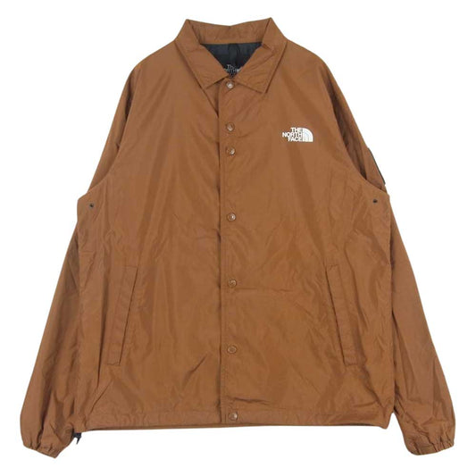 THE NORTH FACE ノースフェイス NP22030 COACH JACKET ナイロン コーチ ジャケット ミャンマー製 ブラウン系 XL【中古】
