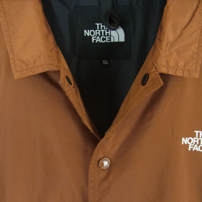 THE NORTH FACE ノースフェイス NP22030 COACH JACKET ナイロン コーチ ジャケット ミャンマー製 ブラウン系 XL【中古】