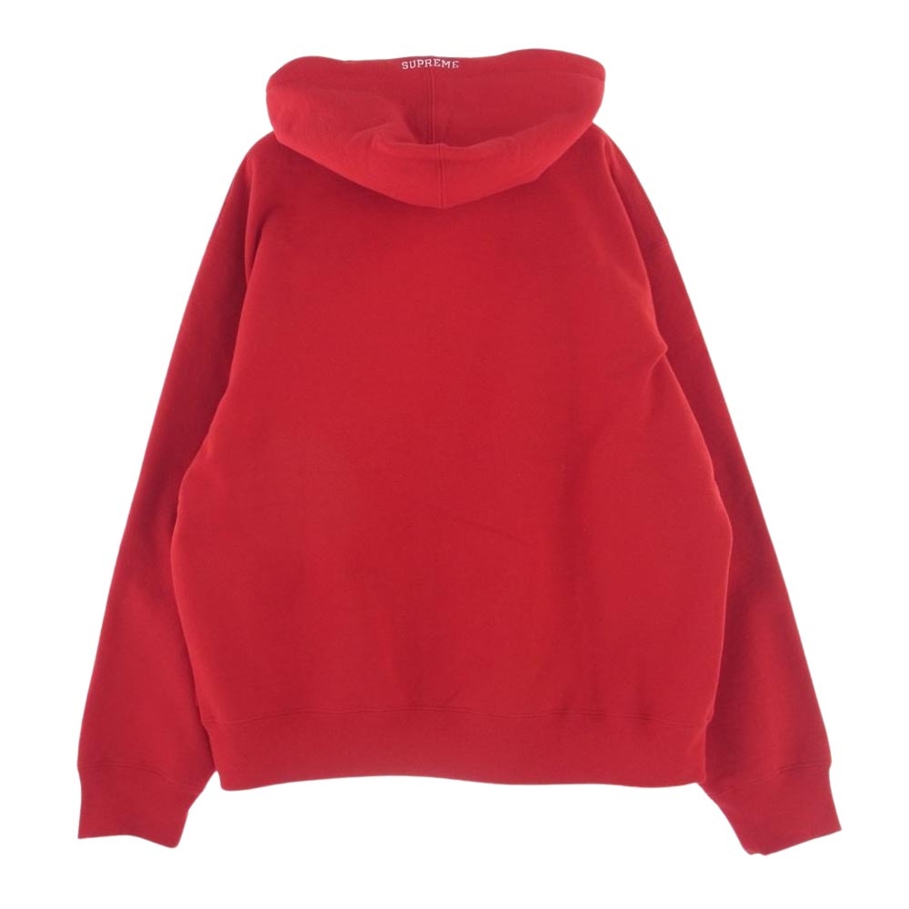 Supreme シュプリーム 23AW S Logo Zip Up Hooded Sweatshirt Sロゴ ジップ フーデッド スウェットシャツ パーカー レッド系 M【中古】