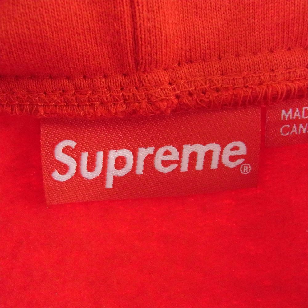 Supreme シュプリーム 23AW S Logo Zip Up Hooded Sweatshirt Sロゴ ジップ フーデッド スウェットシャツ パーカー レッド系 M【中古】