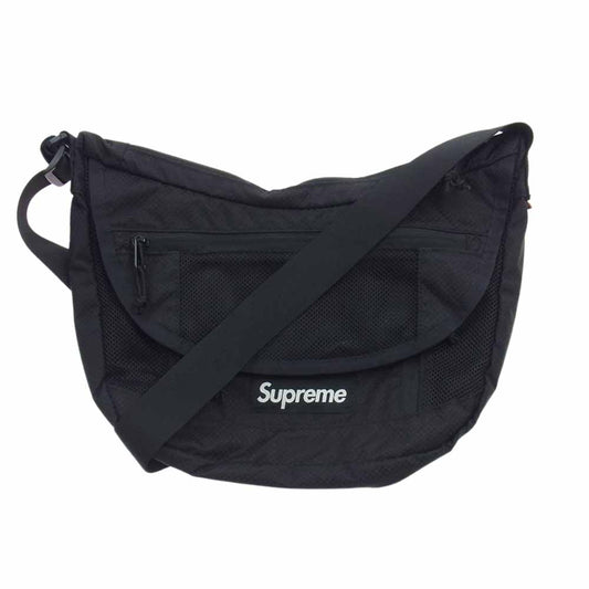 Supreme シュプリーム 22SS Small Messenger Bag スモール メッセンジャー ショルダー バッグ ブラック系【中古】