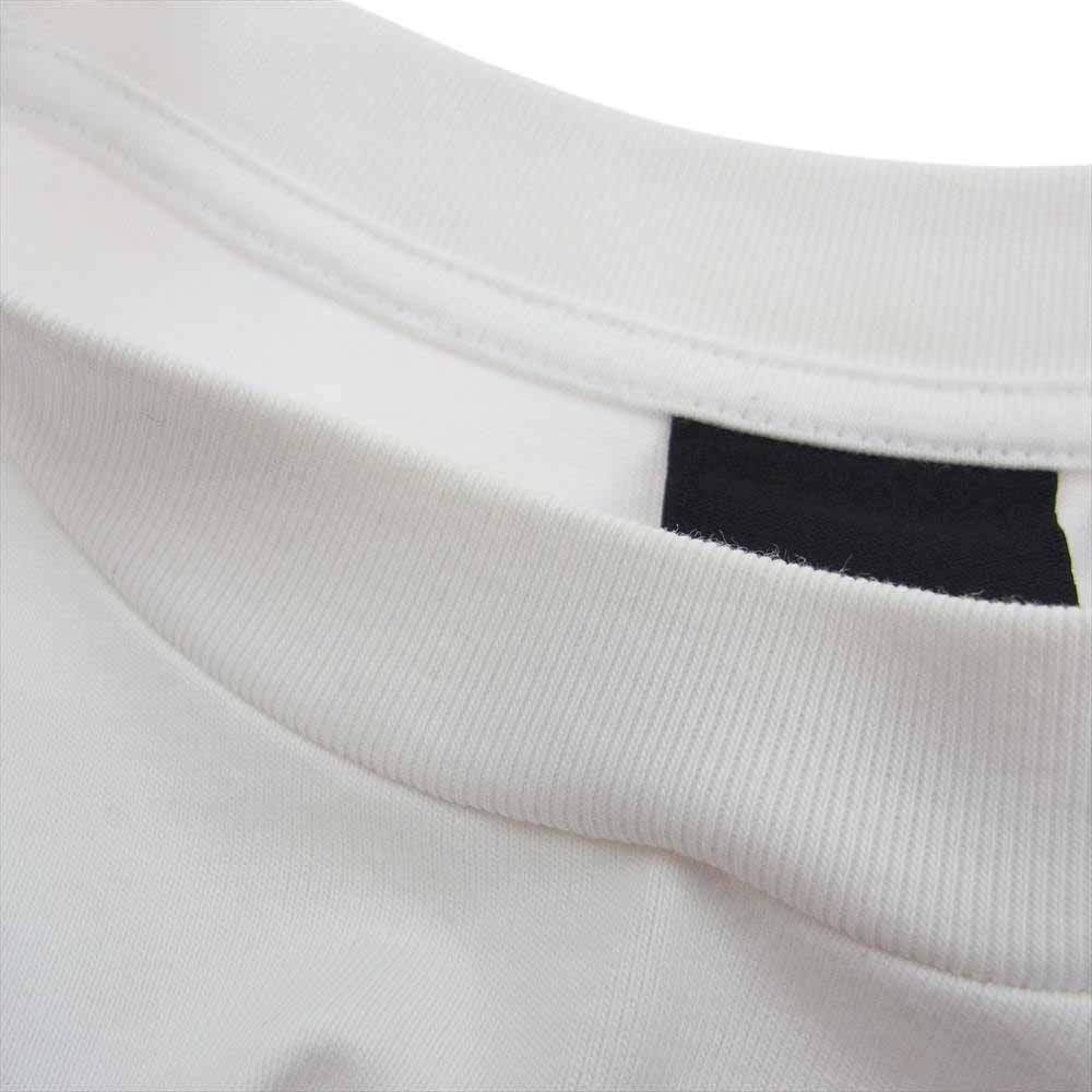 THE NORTH FACE ノースフェイス NT31948 S/S SILHOUETTE TEE ロゴ 半袖 Tシャツ ホワイト系 XL【中古】