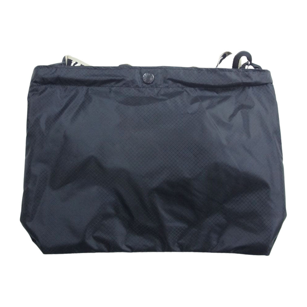 THE NORTH FACE ノースフェイス NN7917N  PURPLE LABEL パープルレーベル Lightweight Logo tape Shoulder Bag ライトウエイト ロゴテープ ショルダーバッグ サコッシュ ブラック系【中古】