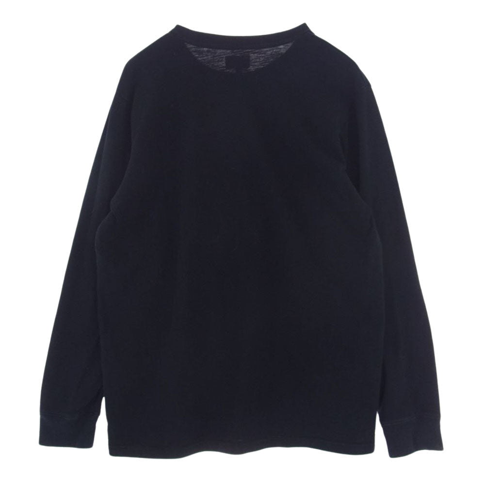 Supreme シュプリーム L/S Pocket Tee 長袖 ポケット Tシャツ カットソー ブラック系 L【中古】