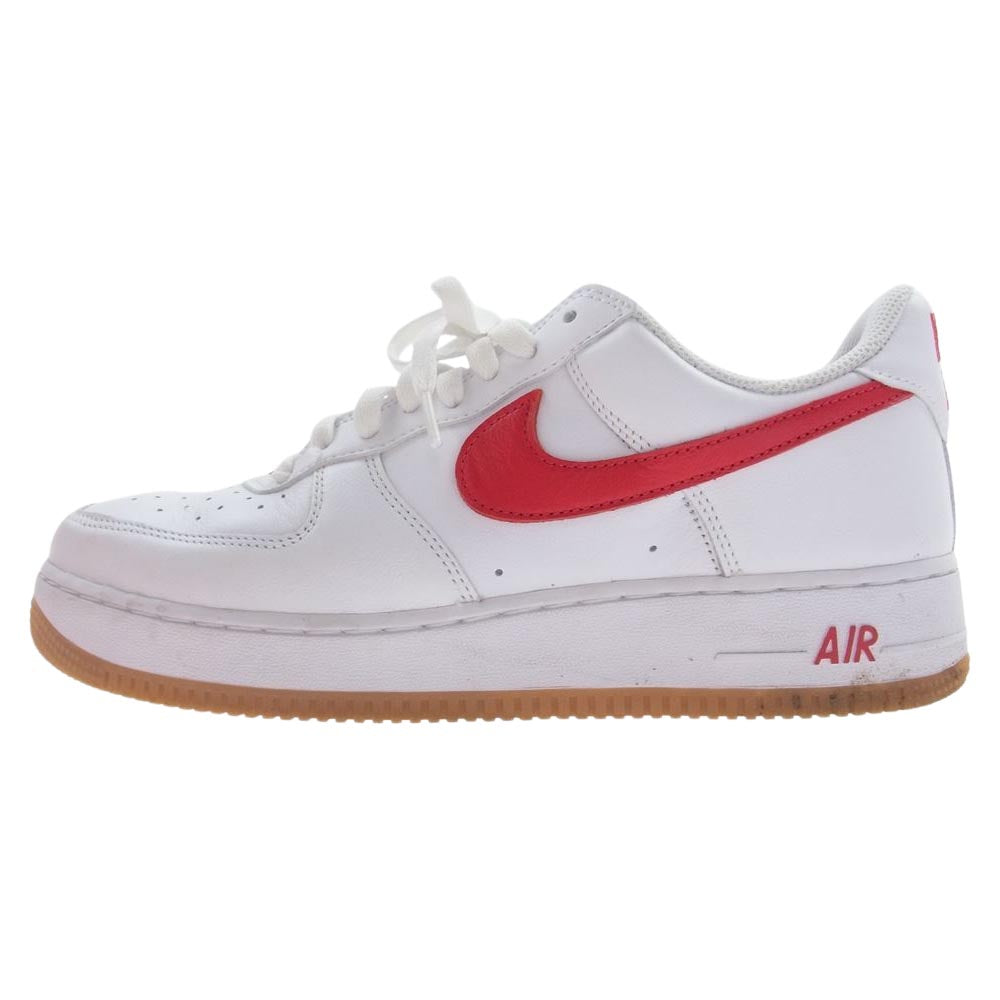 NIKE ナイキ DJ3911-102 Air Force 1 AF1 Low Color of the Month University Red  ロー カラー オブ ザ マンス スニーカー ホワイト系 レッド系 28cm【中古】