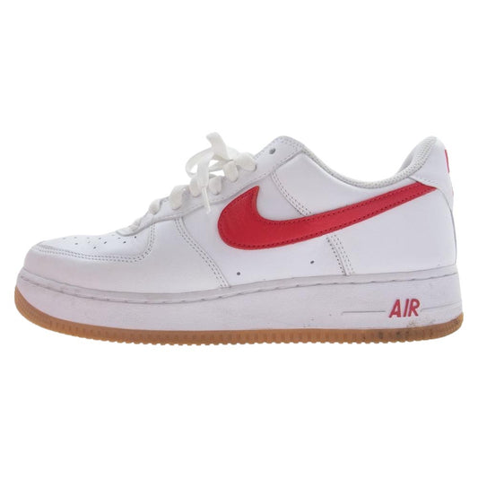 NIKE ナイキ DJ3911-102 Air Force 1 AF1 Low Color of the Month University Red  ロー カラー オブ ザ マンス スニーカー ホワイト系 レッド系 28cm【中古】