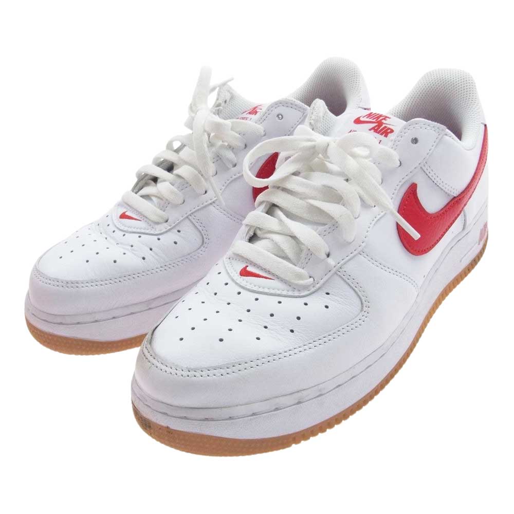 NIKE ナイキ DJ3911-102 Air Force 1 AF1 Low Color of the Month University Red  ロー カラー オブ ザ マンス スニーカー ホワイト系 レッド系 28cm【中古】