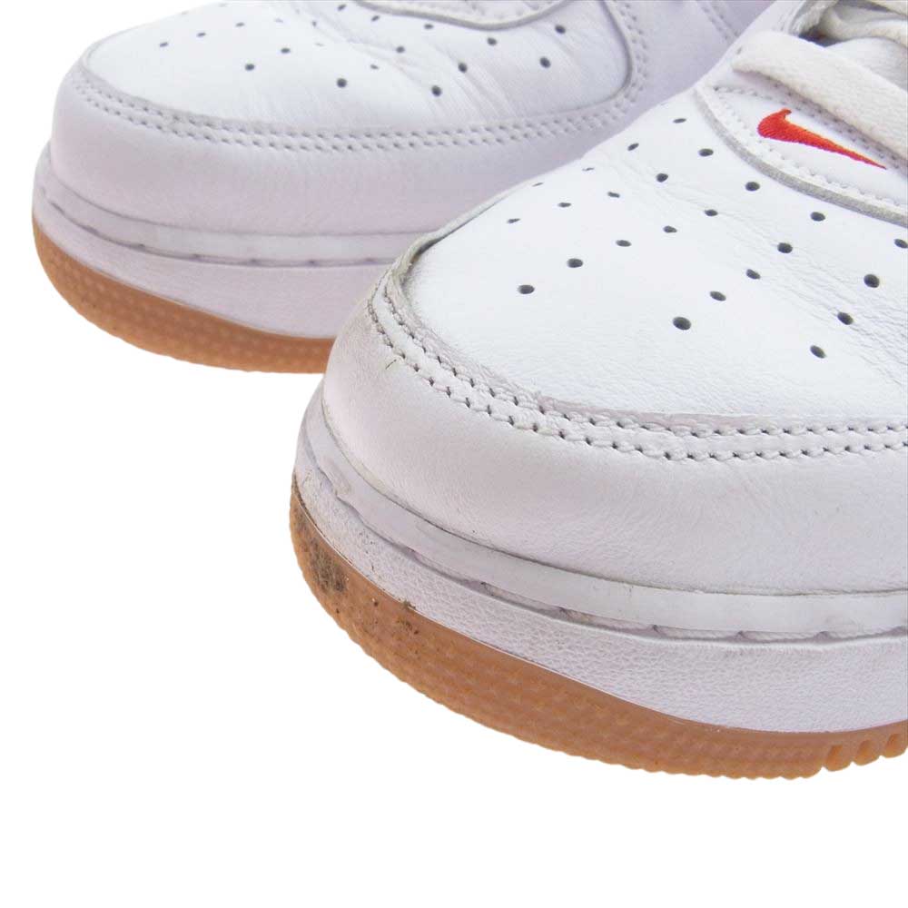 NIKE ナイキ DJ3911-102 Air Force 1 AF1 Low Color of the Month University Red  ロー カラー オブ ザ マンス スニーカー ホワイト系 レッド系 28cm【中古】