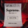 Supreme シュプリーム 18AW Tartan L/S Flannel Shirt タータン チェック ネル BD シャツ レッド系 XL【中古】