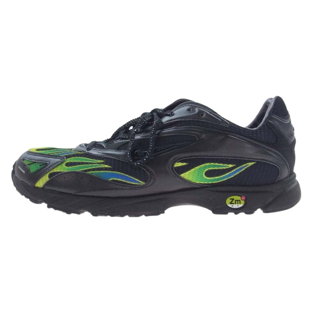 Supreme シュプリーム 18SS AQ1279-001 ×NIKE AIR ZOOM STREAK SPECTRUM PLUS BLACK ナイキ エアズーム ストリーク スペクトラムプラス ブラック スニーカー ブラック系 28cm【中古】