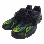 Supreme シュプリーム 18SS AQ1279-001 ×NIKE AIR ZOOM STREAK SPECTRUM PLUS BLACK ナイキ エアズーム ストリーク スペクトラムプラス ブラック スニーカー ブラック系 28cm【中古】