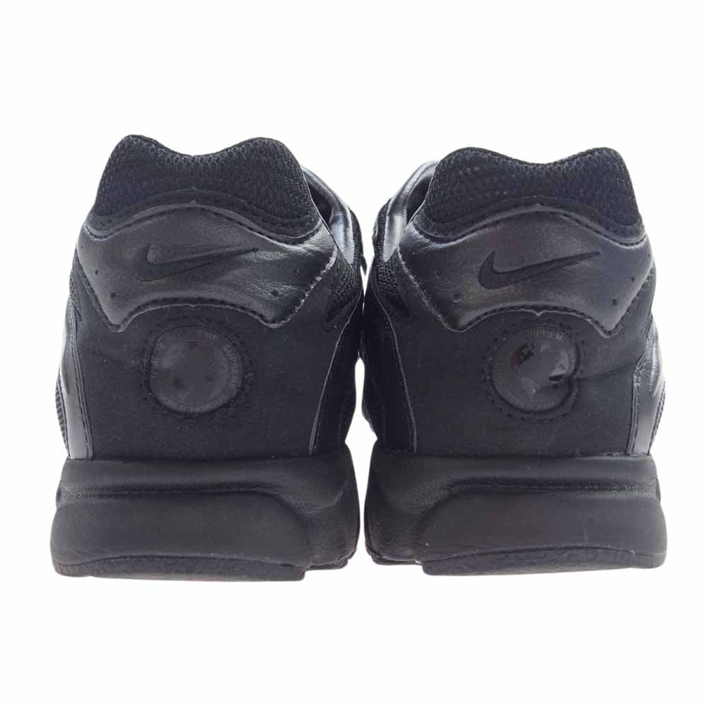 Supreme シュプリーム 18SS AQ1279-001 ×NIKE AIR ZOOM STREAK SPECTRUM PLUS BLACK ナイキ エアズーム ストリーク スペクトラムプラス ブラック スニーカー ブラック系 28cm【中古】