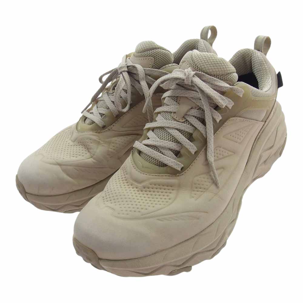 HOKA ONE ONE ホカ オネオネ 1106519 OTDN CHALLENGER チャレンジャー ロー GTX GORE-TEX ゴアテックス ローカット スニーカー ベージュ系 26.5cm【中古】