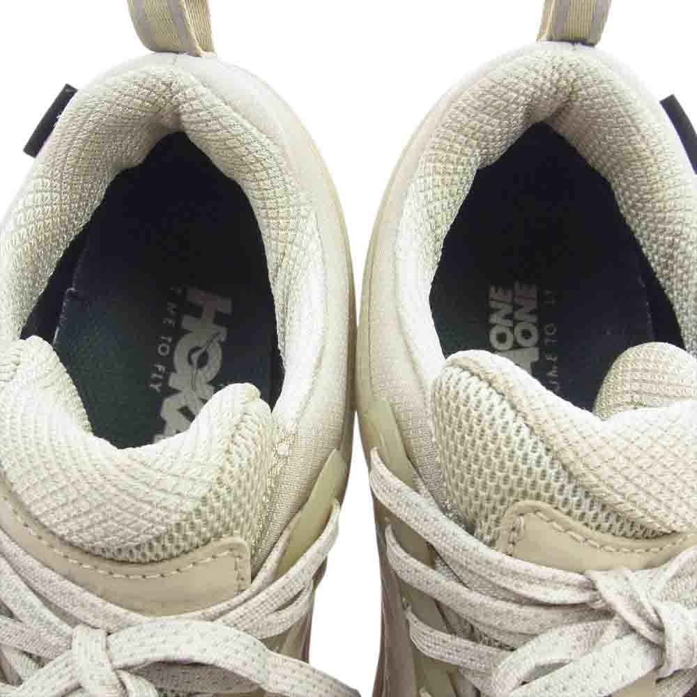 HOKA ONE ONE ホカ オネオネ 1106519 OTDN CHALLENGER チャレンジャー ロー GTX GORE-TEX ゴアテックス ローカット スニーカー ベージュ系 26.5cm【中古】