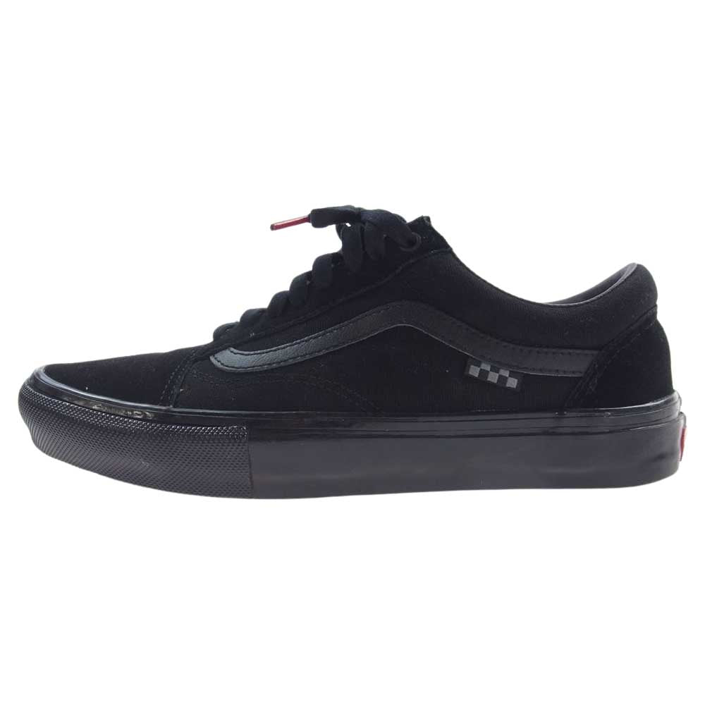 VANS バンズ 500714 OLD SKOOL オールドスクール POP CUSH ポップ クッシュ スニーカー ブラック系 27cm【中古】