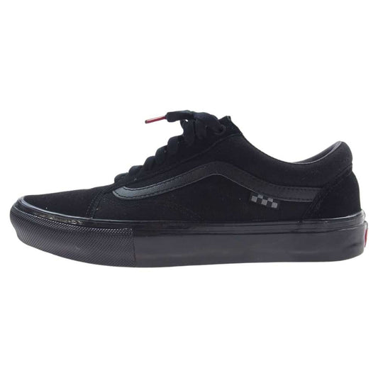 VANS バンズ 500714 OLD SKOOL オールドスクール POP CUSH ポップ クッシュ スニーカー ブラック系 27cm【中古】