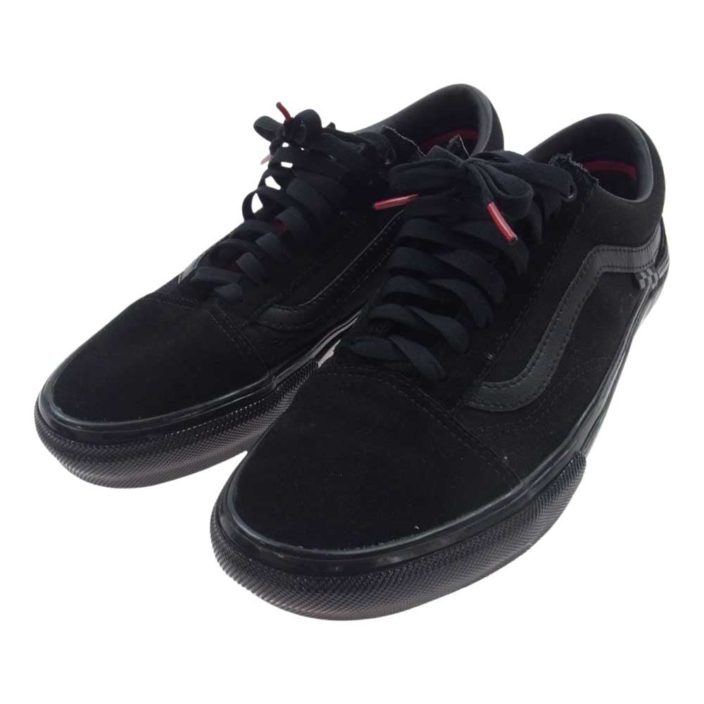 VANS バンズ 500714 OLD SKOOL オールドスクール POP CUSH ポップ クッシュ スニーカー ブラック系 27cm【中古】