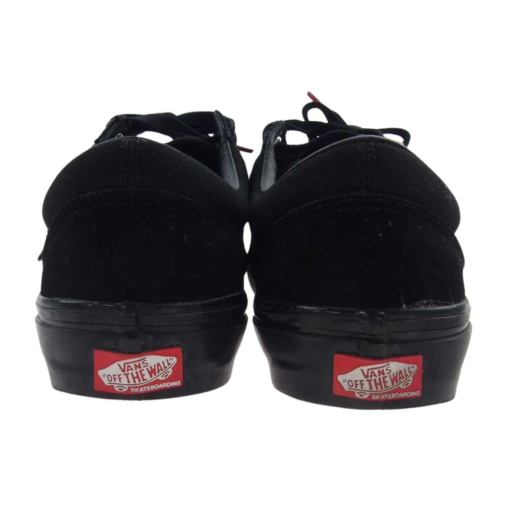 VANS バンズ 500714 OLD SKOOL オールドスクール POP CUSH ポップ クッシュ スニーカー ブラック系 27cm【中古】