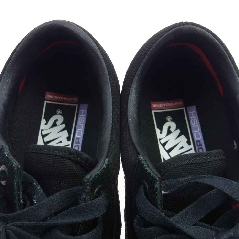 VANS バンズ 500714 OLD SKOOL オールドスクール POP CUSH ポップ クッシュ スニーカー ブラック系 27cm【中古】